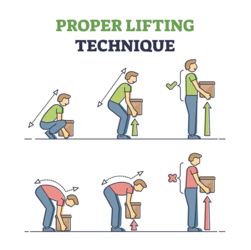 How To Lift Heavy Objects